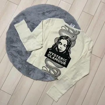 HYSTERIC GLAMOUR x X-girl 콜라보 롱T