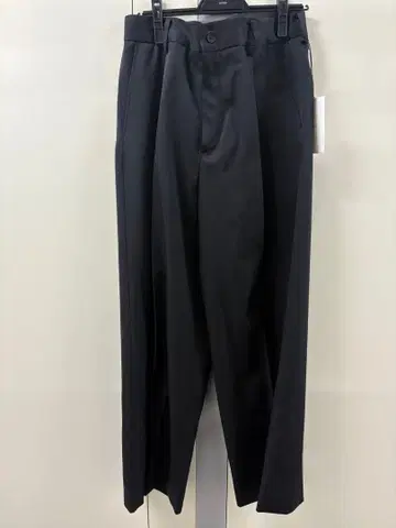 ssstein EXTRA WIDE TROUSERS 블랙 M