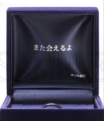 에반게리온 30주년 기념 마지막 사도 나기사 카오루전 DSS 초커풍 반지