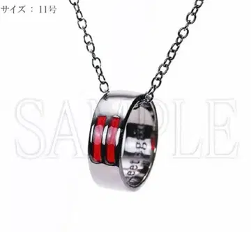 에반게리온 30주년 기념 마지막 사도 나기사 카오루전 DSS 초커풍 반지