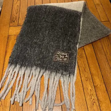 Eternal You 프린지 머플러 그레이 계열 최고의 따뜻함