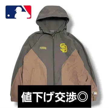 MLB 메이저리그 나일론 트랙 블루종 자켓 파드레스