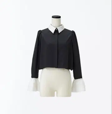 FEUILLE 포이유 배색 블라우스