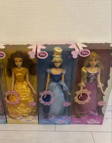 디즈니 프린세스 피규어 3세트 인형 완구