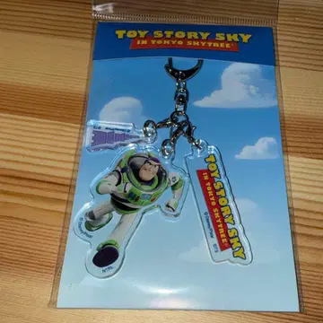 토이스토리 도쿄 스카이트리 3단 아크릴 키링 버즈 라이트이어
