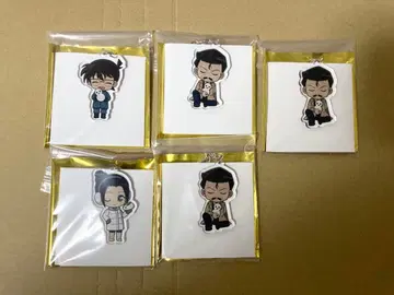 명탐정 코난 5점 아크릴 키링 리얼 탈출 게임 잔상의 교신으로부터의 탈출