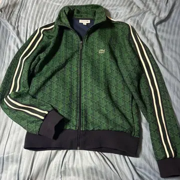 LACOSTE 트랙 자켓 녹색 그린 s 사이즈