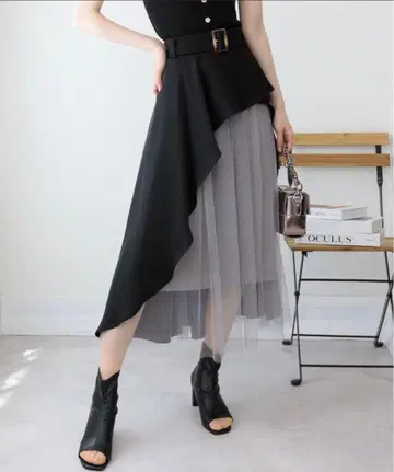 pumpkin port 비대칭 스커트