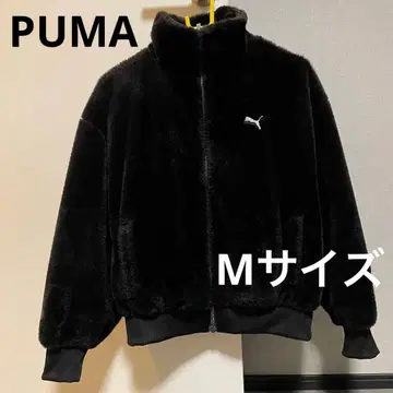 PUMA 플리스 자켓 블랙