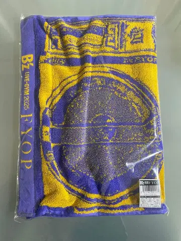 B'z FYOP 스테이지 타월