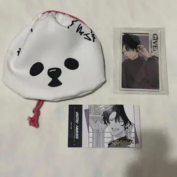 기븐 아니카페 애니메이트 카페 케다마 복조리 아크릴 카드 우츠키