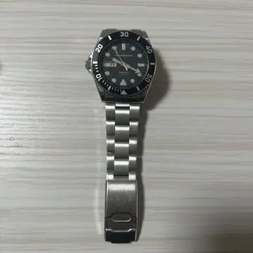 세이코 블랙 다이버 워치