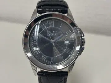 D&G 아날로그 손목시계 블랙 쿼츠 작동품