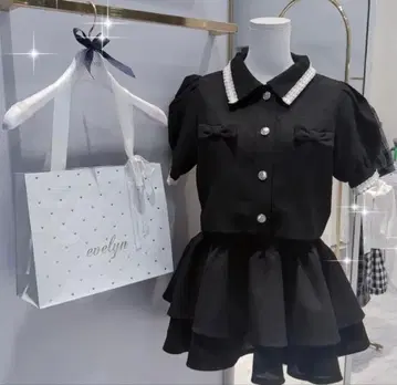 evelyn 리본 트위드 셋업