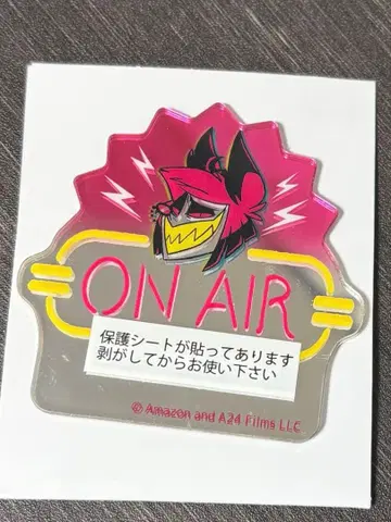 해즈빈 호텔 팝업 알래스터 아크릴 거울 스티커