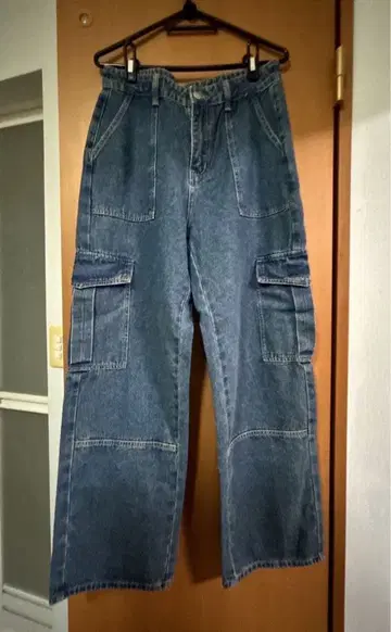 카고 데님 팬츠 스트레이트