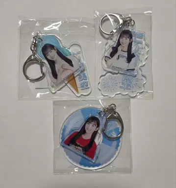 노기자카46 이치노세 미쿠 개별 키링 3종 한여름의 전국 투어 2024