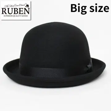 새상품 RUBEN 포켓터블 볼러햇 BIG SIZE 블랙