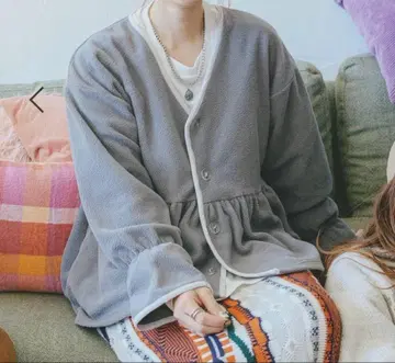 niko and - 니코앤드 플리스 가디건 그레이