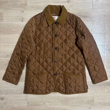 [ 새상품급 ] 트래디셔널 웨더 웨어 퀼팅 자켓 40 브라운