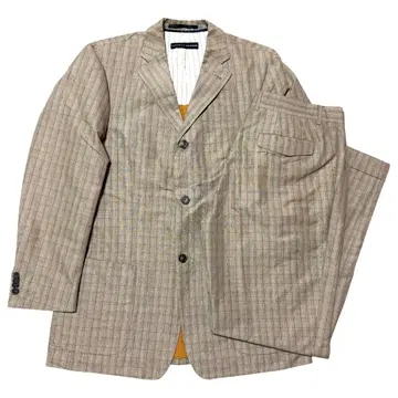 TOMMY HILFIGER 체크 자켓 팬츠 셋업 50