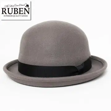 새상품 RUBEN 루벤 울 포켓터블 볼러 햇 그레이