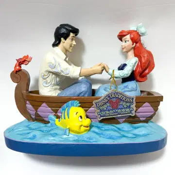 enesco 에네스코 아리엘 & 에릭 왕자 피규어 디즈니