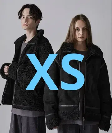 CLEL 리버서블 페이크 무스탕 자켓 XS