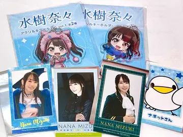 미즈키 나나 GIGO 아크릴 키링 아크링 키링 폴라로이드 세트