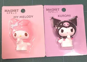 [ 미개봉 새상품 ] 산리오 마이멜로디 쿠로미 마그넷 세트