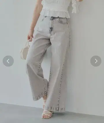 Chico 루즈 와이드 데님 S