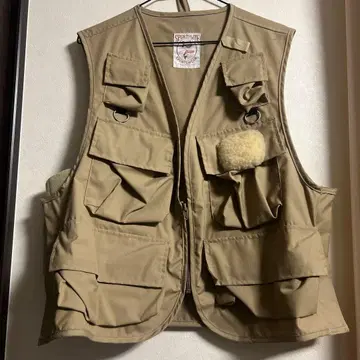 빈티지 낚시용 조끼