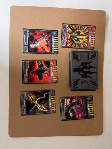 가면라이더 캐릭터 카드 6매 세트