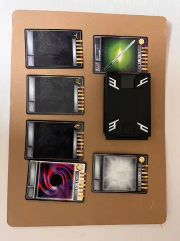 가면라이더 카드 세트 수납 케이스 포함