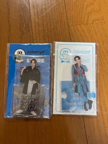 Johnny's Snow Man 아크릴 스탠드 2개 세트