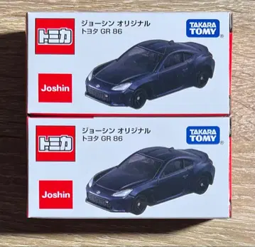 [ 새상품 미개봉 ] 토미카 조신 오리지널 도요타 GR 86 2대