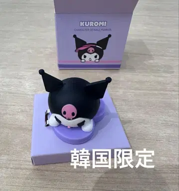 한국 한정 산리오 쿠로미 골프 피규어 볼 마커
