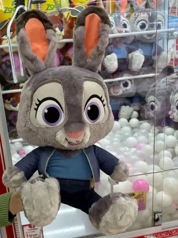 주토피아2 슈퍼 라지 봉제 인형 주디 택 없음