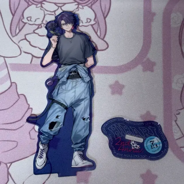 니지산지 볼택션 와타라이 히바리 2주년 아크릴 스탠드