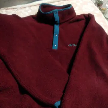 빈티지 L.L.Bean 플리스 자켓 라지 버건디