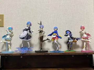 [ 묶음 판매 ] 렘 라무 피규어 세트