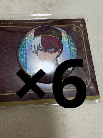 히로아카 애니메이트 카페 캔뱃지 토도로키 쇼토 Welcome ver.