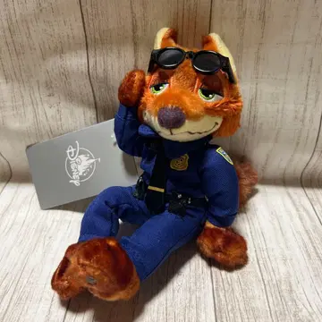 닉 봉제 인형 키링 디즈니 스토어 주토피아 경찰관