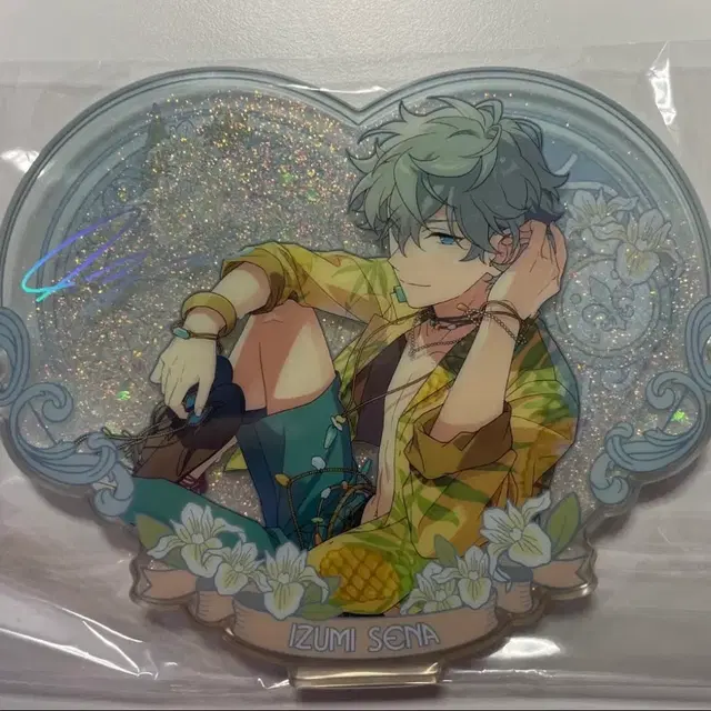 앙스타 세나 이즈미 글리터 유사 아크릴 코롯타 스탠드