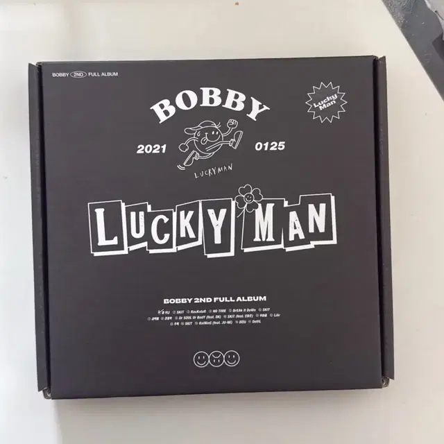 전구성) Ikon Bobby 아이콘 바비 lucky man 앨범
