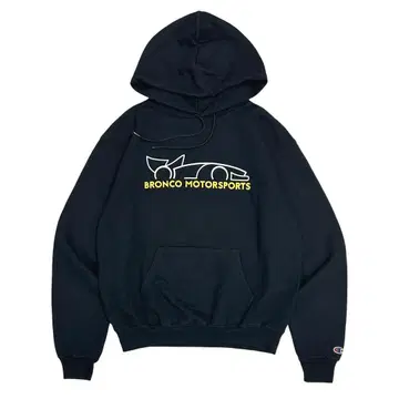 00s 빈티지 후드 맨투맨 자동차 기업 로고 블랙 M 챔피온