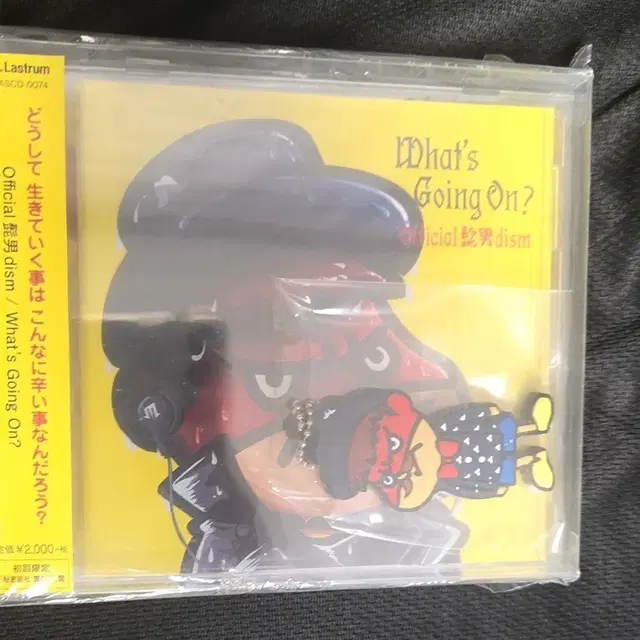 오피셜히게단디즘 앨범 What's going on 초회한정반 미개봉