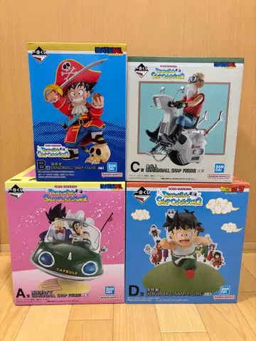 드래곤볼 제일복권 SNAP COLLECTION2 A상 B상 C상 D상
