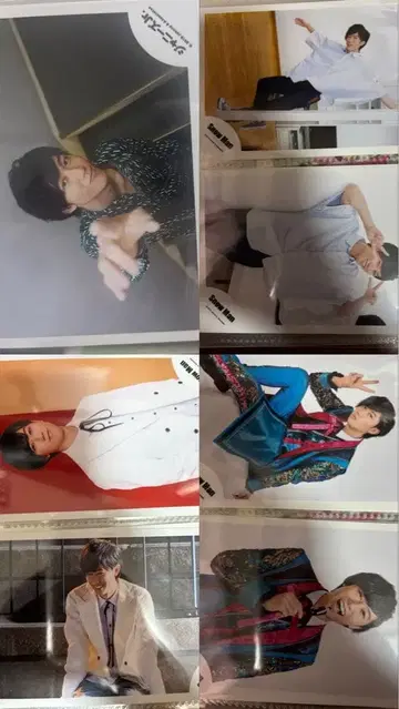 SnowMan 아베 료헤이 공식 사진 오프샷 오리지널 포토 약 80장