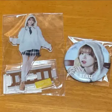 NiziU 리쿠 아크릴 스탠드 캔뱃지 팝업